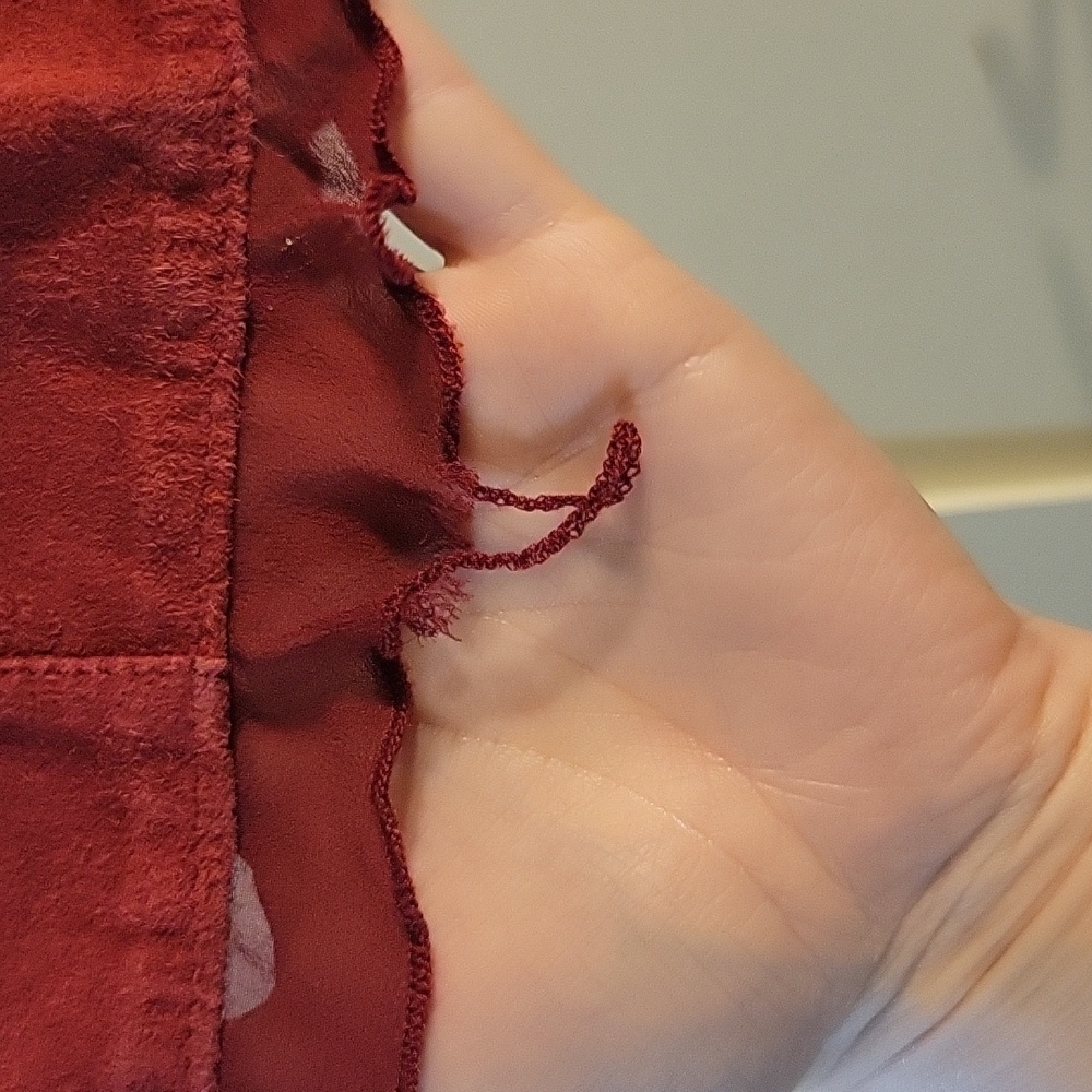 Red Suede Jacket - Picture 7 of 7